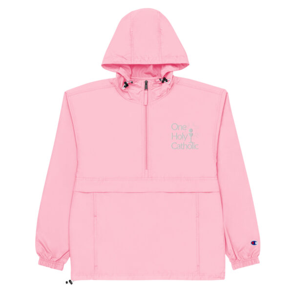 One Holy Catholic Pink Packable Jacket - Image 2