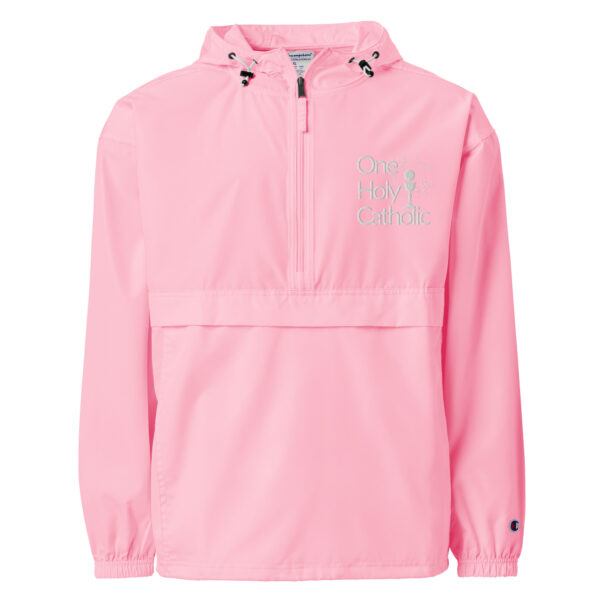One Holy Catholic Pink Packable Jacket - Image 4