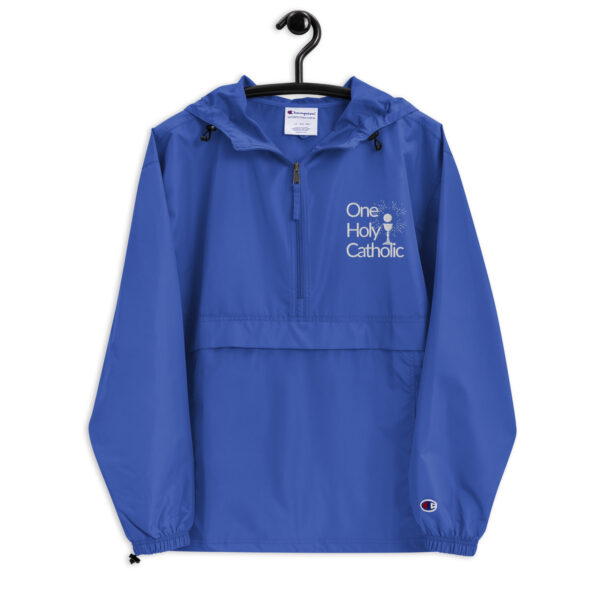 One Holy Catholic Blue Packable Jacket