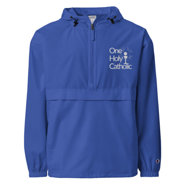 One Holy Catholic Blue Packable Jacket - Image 3