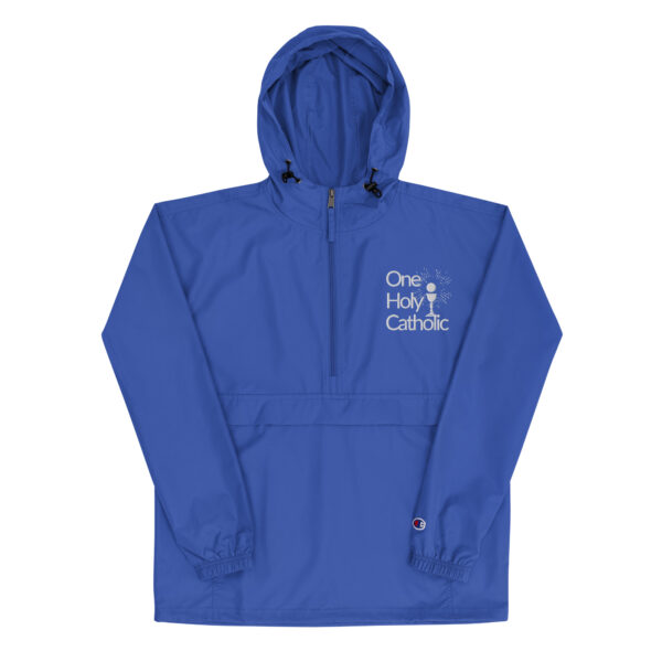 One Holy Catholic Blue Packable Jacket - Image 6