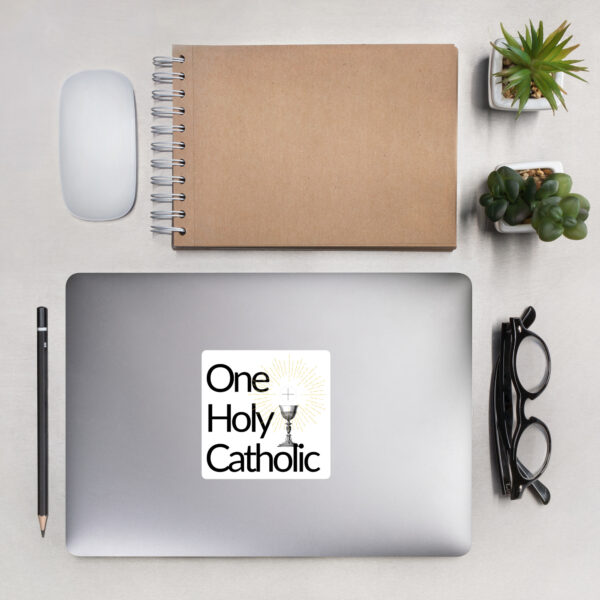 One Holy Catholic Simple stickers