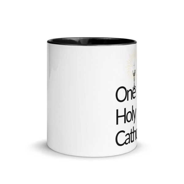 One Holy Catholic Left Handed Mug - Image 2